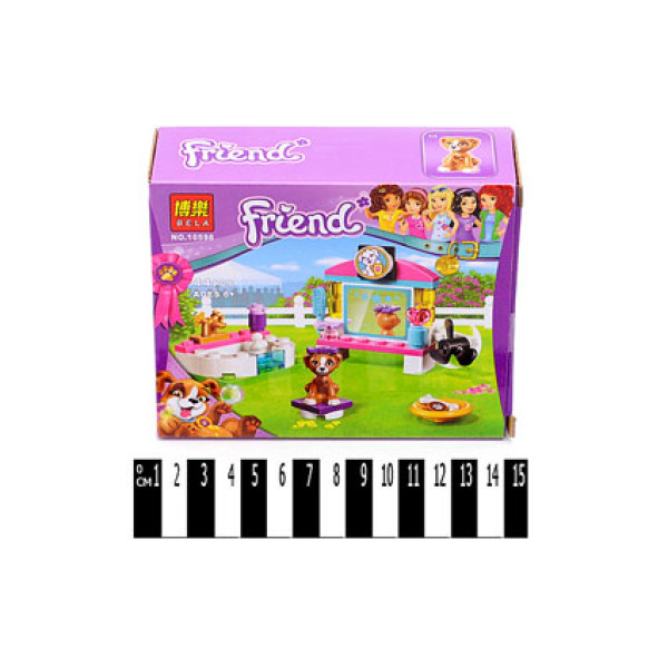 Консттруктор Виставка цуценят (44 деталі) 10598 Консттруктор Виставка цуценят (44 деталі) 10598