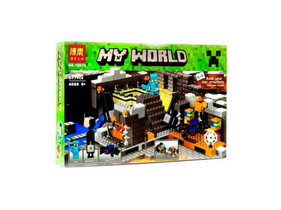 Конструктор MINECRAFT Портал у Край 571 деталь 10470 Конструктор MINECRAFT Портал у Край 571 деталь 10470