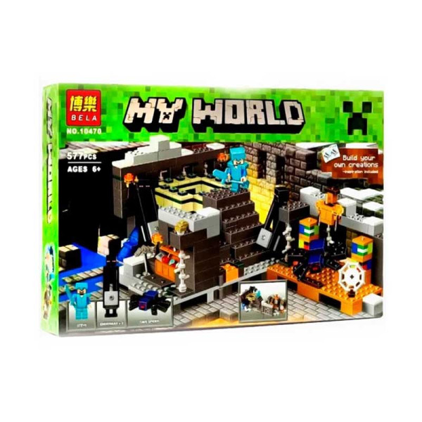 Конструктор MINECRAFT Портал у Край 571 деталь 10470