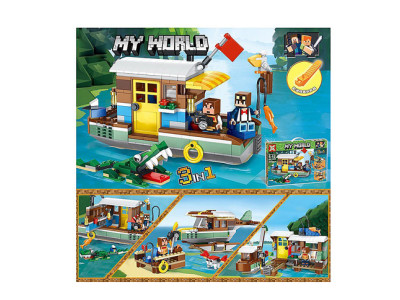 Конструктор MY WORLD 3в1 448 елементів 1029 Конструктор MY WORLD 3в1 448 елементів 1029