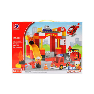 Конструктор блоковий Duplo Пожежна станція Duplo 188-102