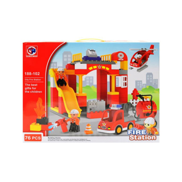 Конструктор блоковий Duplo Пожежна станція Duplo 188-102 Конструктор блоковий Duplo Пожежна станція Duplo 188-102