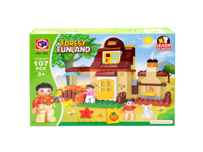 Конструктор блоковий "Duplo "107 елементів 188-255