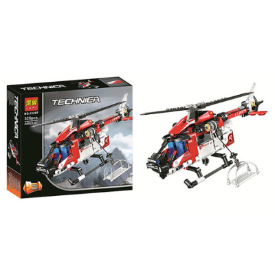 Конструктор TECHNIC "Рятувальний вертоліт" 325 деталей 11297