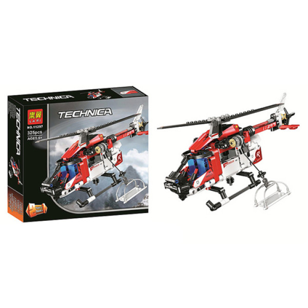Конструктор TECHNIC "Рятувальний вертоліт" 325 деталей 11297 Конструктор TECHNIC "Рятувальний вертоліт" 325 деталей 11297