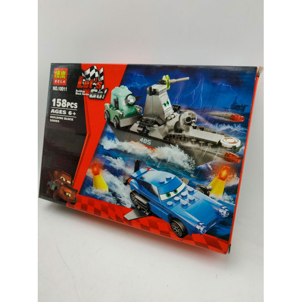 Конструктор "Тачки .Lets GO" (158 деталей) 10011