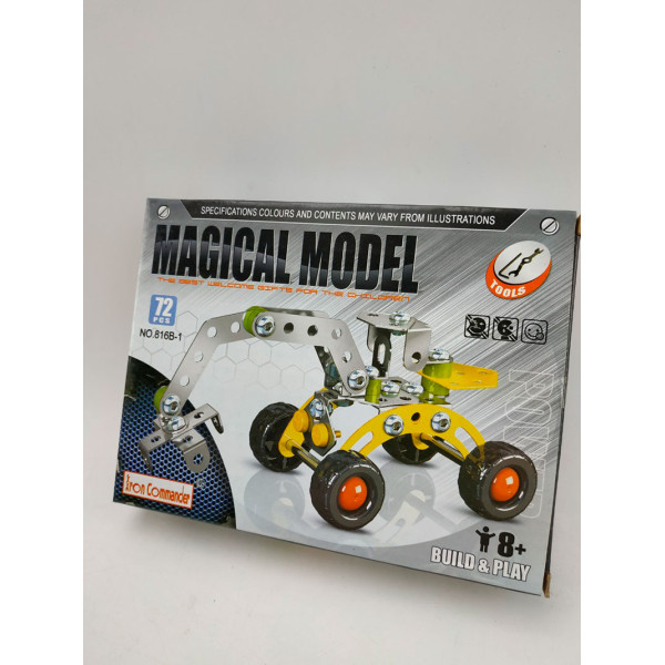 Конструктор металевий "Magical model" (72 деталі) "Magical model" (72 детал 816 B-1/6