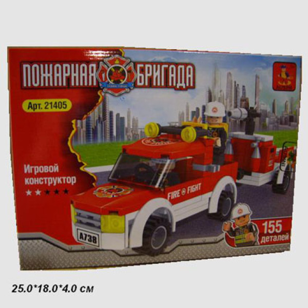 Конструктор Пожежна бригада 21405