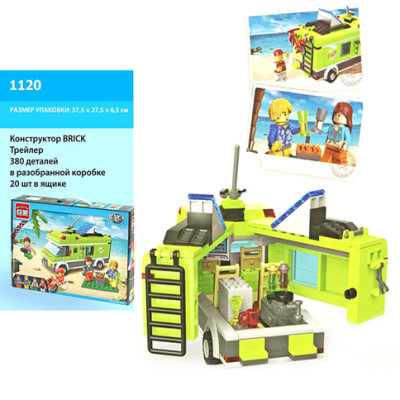 Конструктор Brick "Трейлер" 1120