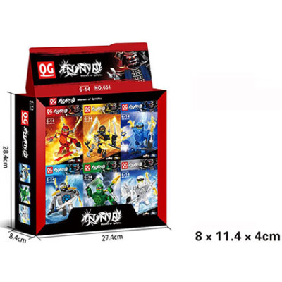 Конструктор Ninja (6 видів) 651