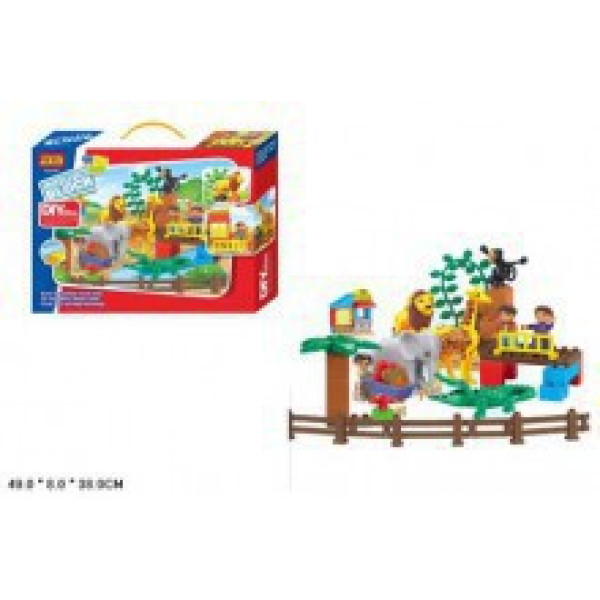 Конструктор JIXIN Зоопарк 6588C