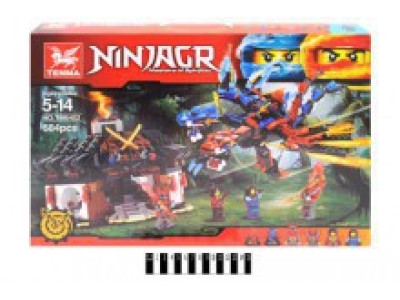 Конструктор NINJAGR 684 деталі TM6402