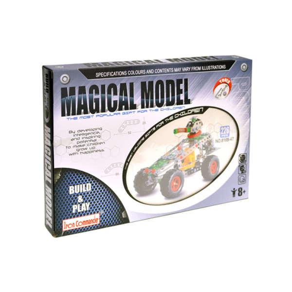 Конструктор металевий "Всюдихід" 226дет. 816B-47 р.345*24*45см. 816B-47