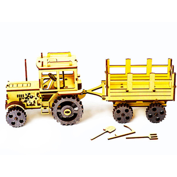 Дерев'яний Конструктор-Модель Трактор ekoGOODS19871989