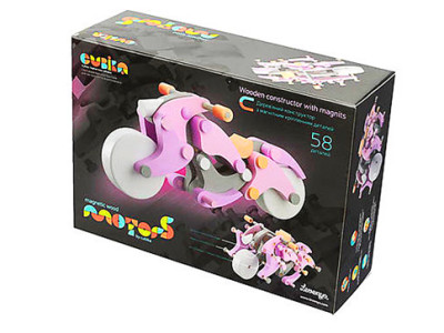 Деревяний Мотоцикл GIR-Чоппен "LM-1" ТМ CUBIKA 11629