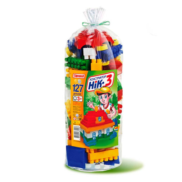 Конструктор НІК-3 (127 деталей) Юника 70903