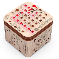 Конструктор Mr.Playwood Скринька Таємниця Тигра механічний дерев'яний 10606 Конструктор Mr.Playwood Скринька Таємниця Тигра механічний дерев'яний 10606