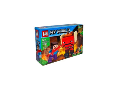 Конструктор My World незер блоковий пластиковий MG692_series1 Конструктор My World незер блоковий пластиковий MG692_series1