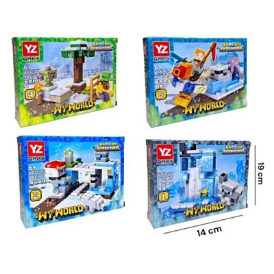 Конструктор My World пластиковий YZ7231