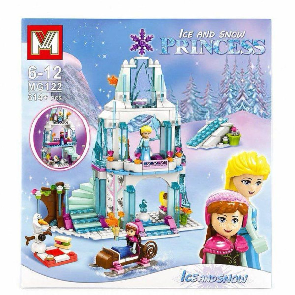 Конструктор Ice and snow princess 314 Деталей MG122