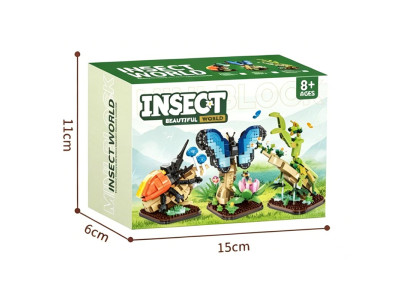 Конструктор жук 3D пластиковий XL6605 Конструктор жук 3D пластиковий XL6605