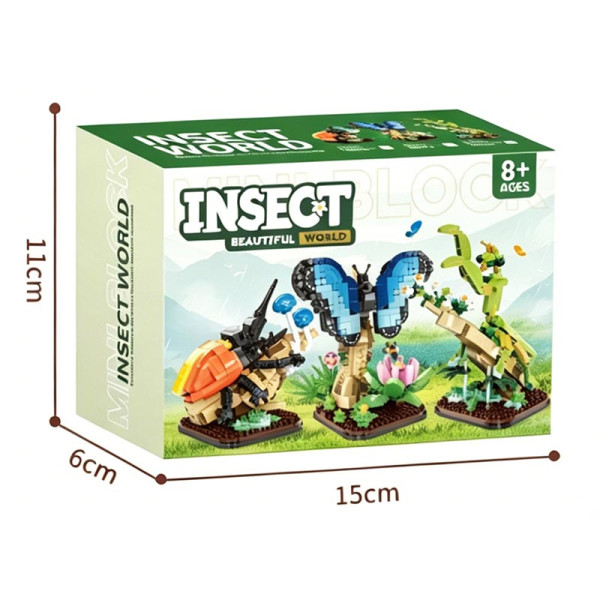 Конструктор жук 3D пластиковий XL6605 Конструктор жук 3D пластиковий XL6605