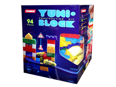 Конструктор дитячий "YUNI-BLOK" 94 елементи Юника 71436 Конструктор дитячий "YUNI-BLOK" 94 елементи Юника 71436