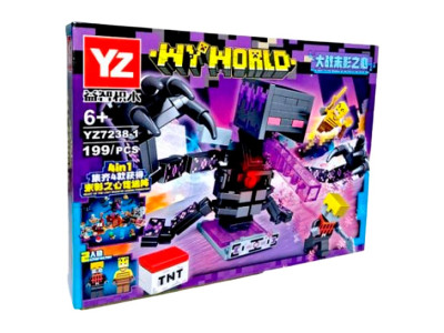 Конструктор My World блоковий пластиковий YZ7238_series1