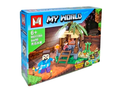 Конструктор My World блоковий пластиковий MG1138_seriesA