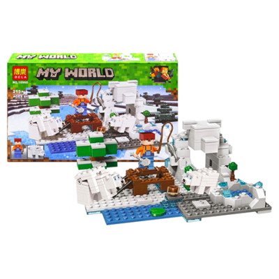 Конструктор "MINECRAFT" Зимова риболовля 10960