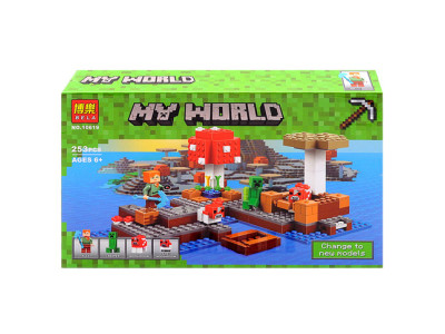 Конструктор BELA MINECRAFT 253 деталі 10619 Конструктор BELA MINECRAFT 253 деталі 10619