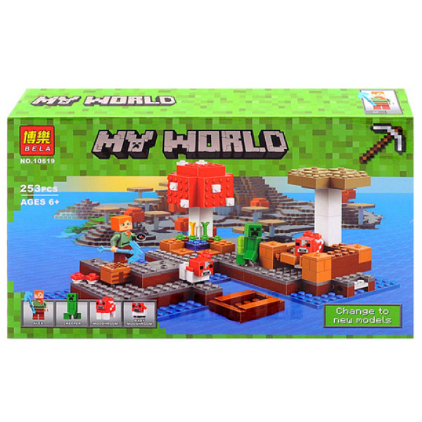 Конструктор BELA MINECRAFT 253 деталі 10619