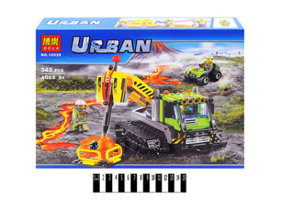 Конструктор Грейдер дослідник вулканів 10639