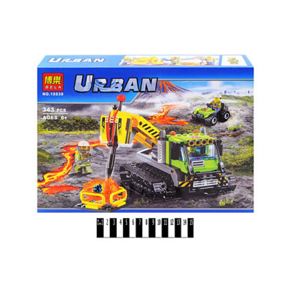 Конструктор Грейдер дослідник вулканів 10639