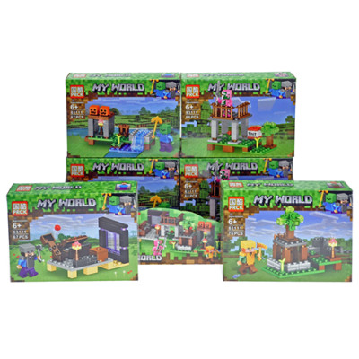 Конструктор "MINECRAFT" у блоці 8шт 63111
