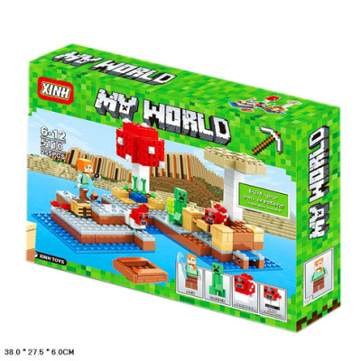 Конструктор "My World" 255 дет. 5110