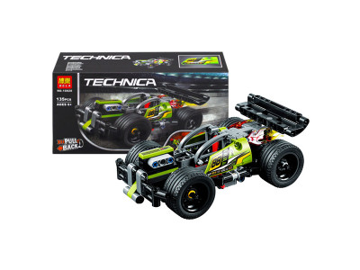 Конструктор TECHNIC "Зелений гоночний автомобіль" 135 деталей 10820 Конструктор TECHNIC "Зелений гоночний автомобіль" 135 деталей 10820