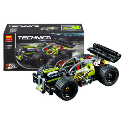 Конструктор TECHNIC "Зелений гоночний автомобіль" 135 деталей 10820