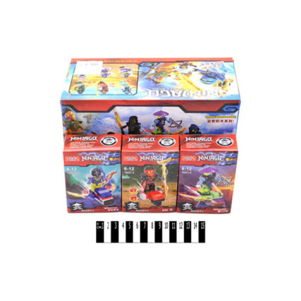 Конструктор "Ninjago" (кор 12) р.25*12*17 см 76051