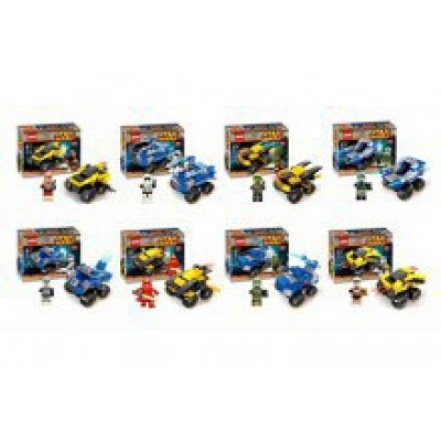 Конструктор "Star Wars" Car (8 видів) 1738 Конструктор "Star Wars" Car (8 видів) 1738