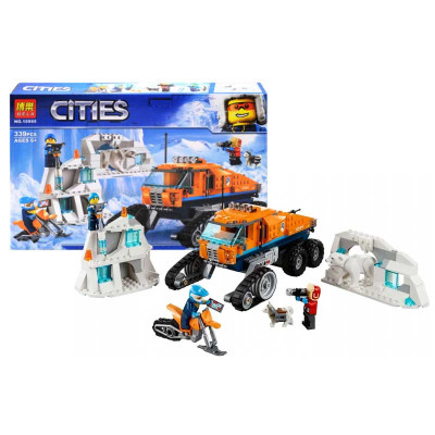 Конструктор "CITIES ARCTIC" "Вантажівка" 339дет. 10995