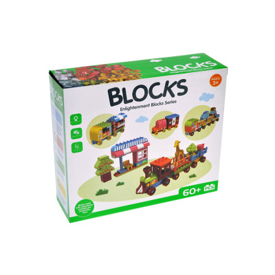 Конструктор Blocks веселий поїзд 60 деталей Y555-1