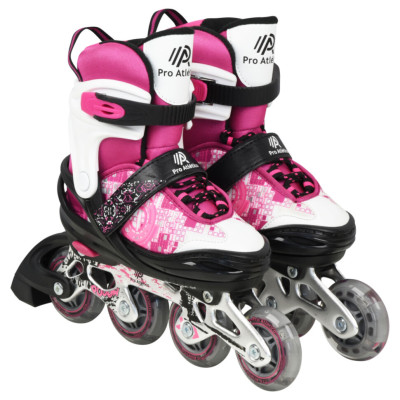 Ролики 2in1 Pro Atletico S (30-33) pink, 1 кор. (5 шт)