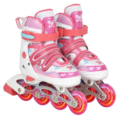 Ролики Inline T-REX M (34-37) pink, 1 кор. (6 пар)