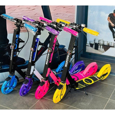Самокат Maraton Rider Light Wheel blue, 1 кор. (4 шт) Blue Самокат Maraton Rider Light Wheel blue, 1 кор. (4 шт) Blue