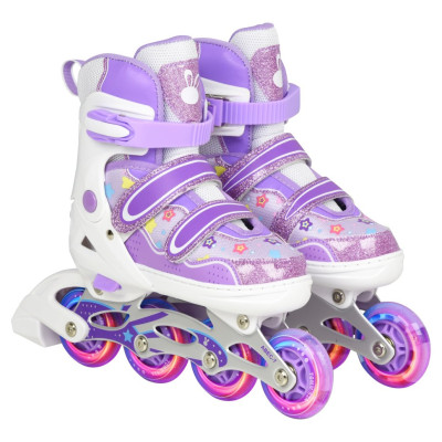 Ролики Inline T-REX M (34-37) puple, 1 шт