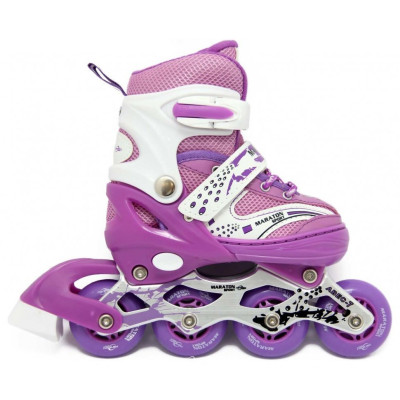 Ролики Maraton Oscar L(38-41) purple, 1 кор. (6 пар) purple