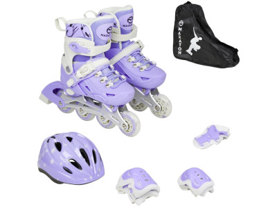 Набір Ролики Vega L(39-42) purple, Purple Набір Ролики Vega L(39-42) purple, Purple