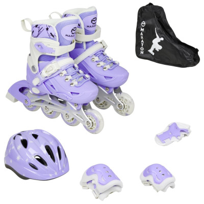 Набір Ролики Vega L(39-42) purple, Purple