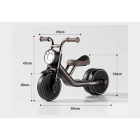 Триколісний велосипед Kidy Go HQ66-2 black Триколісний велосипед Kidy Go HQ66-2 black